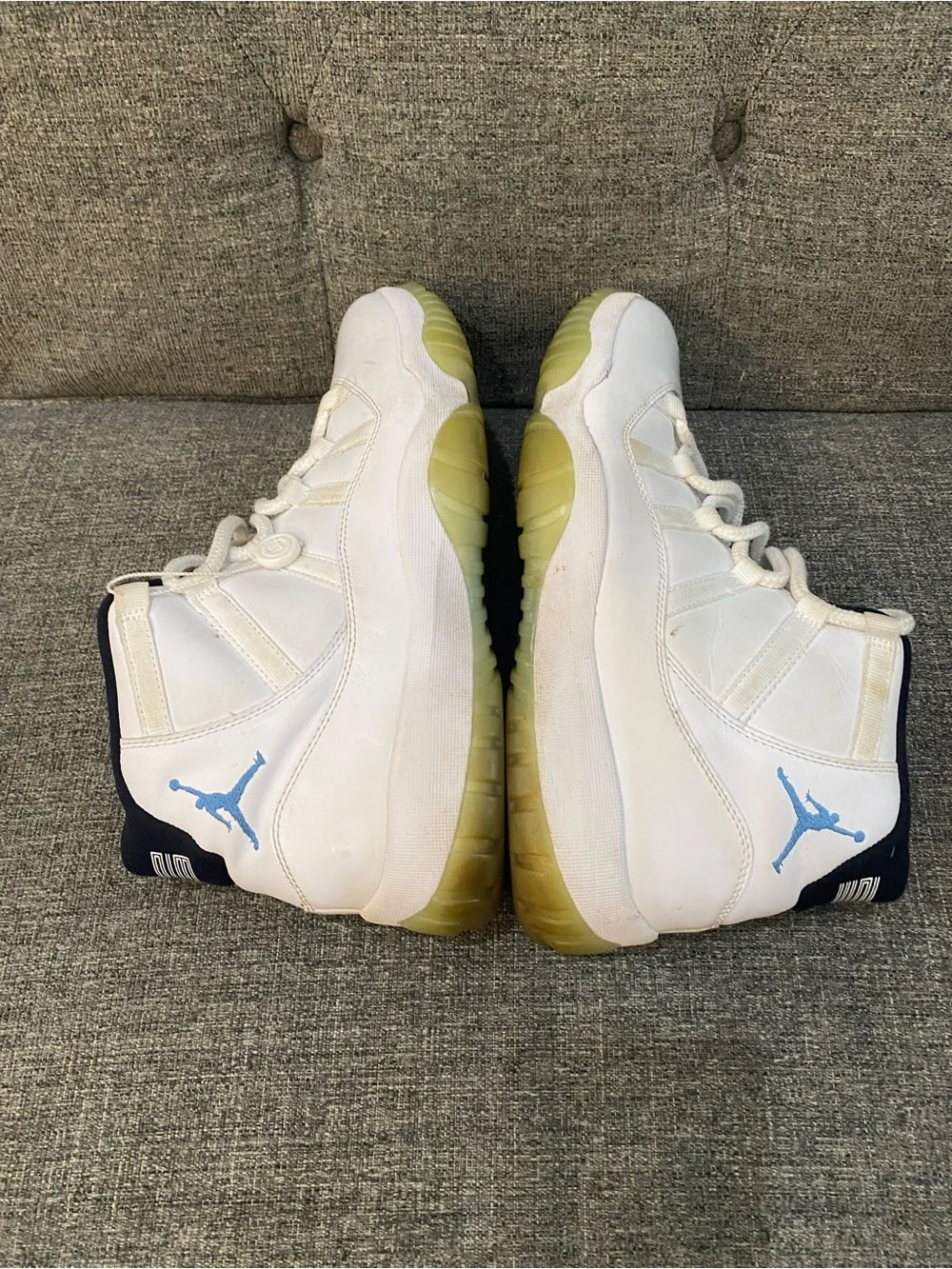 Nike Air Jordan 11 Retro Legend Blue White Sneakers Men’s Size
